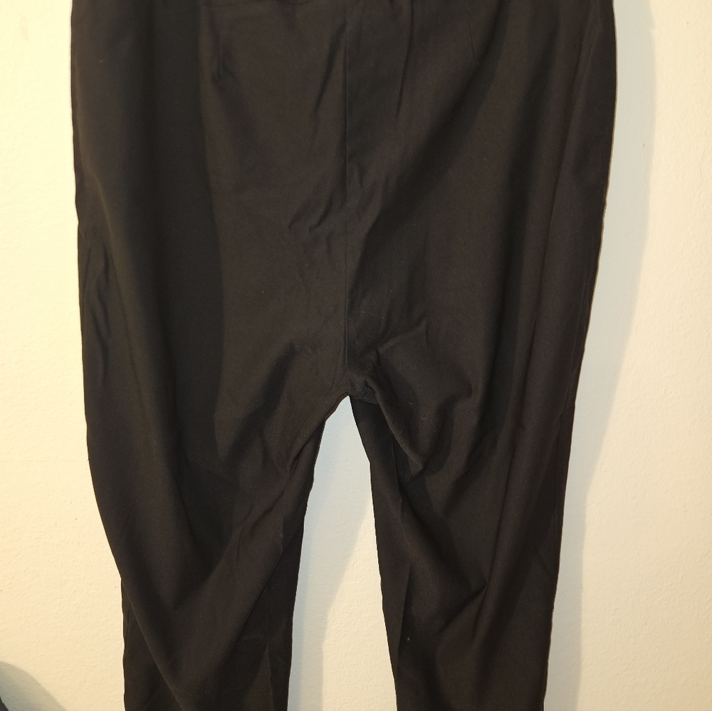 So Slimming Womans Black Crop Slacks Size 2.5 (14) - Picture 9 of 10